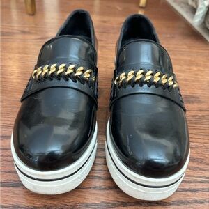 Stella McCartney black platform sneaker
